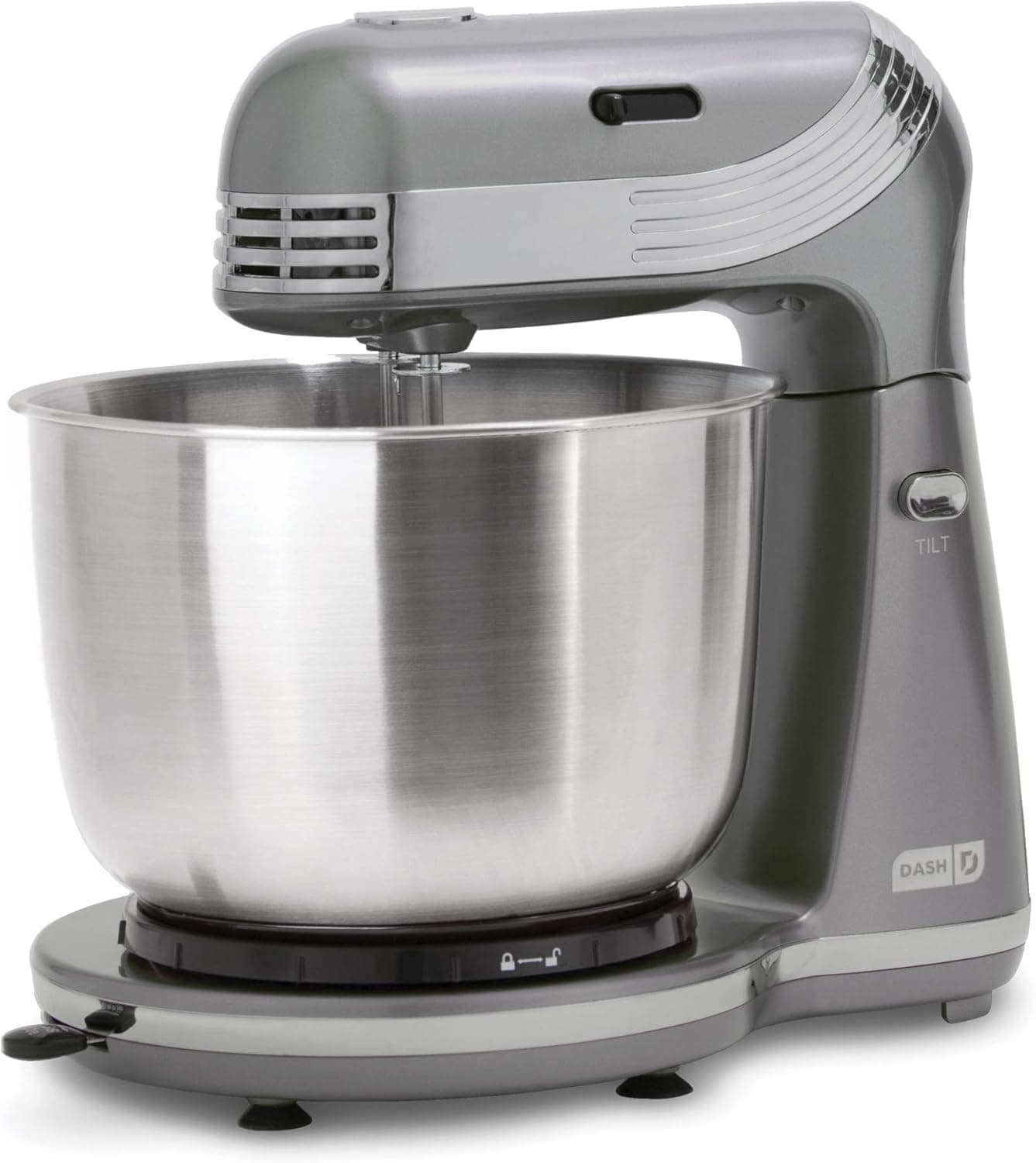 DASH Everyday Stand Mixer, Silver