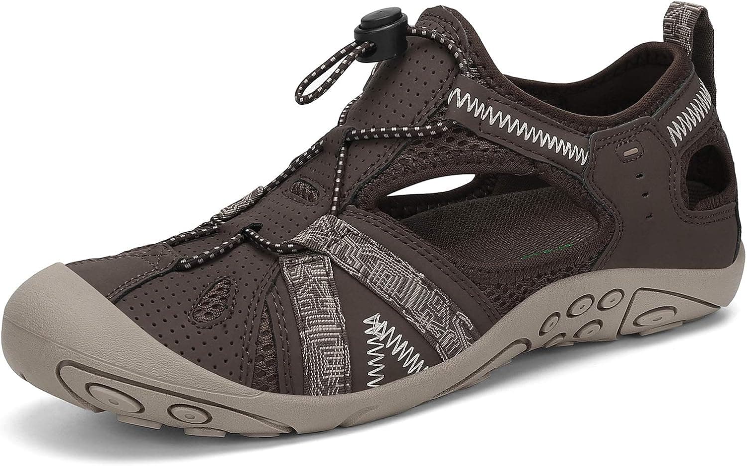 SAGUARO Women's Sport Sandal Closed Toe Breathable Summer Outdoor Hiking Shoes