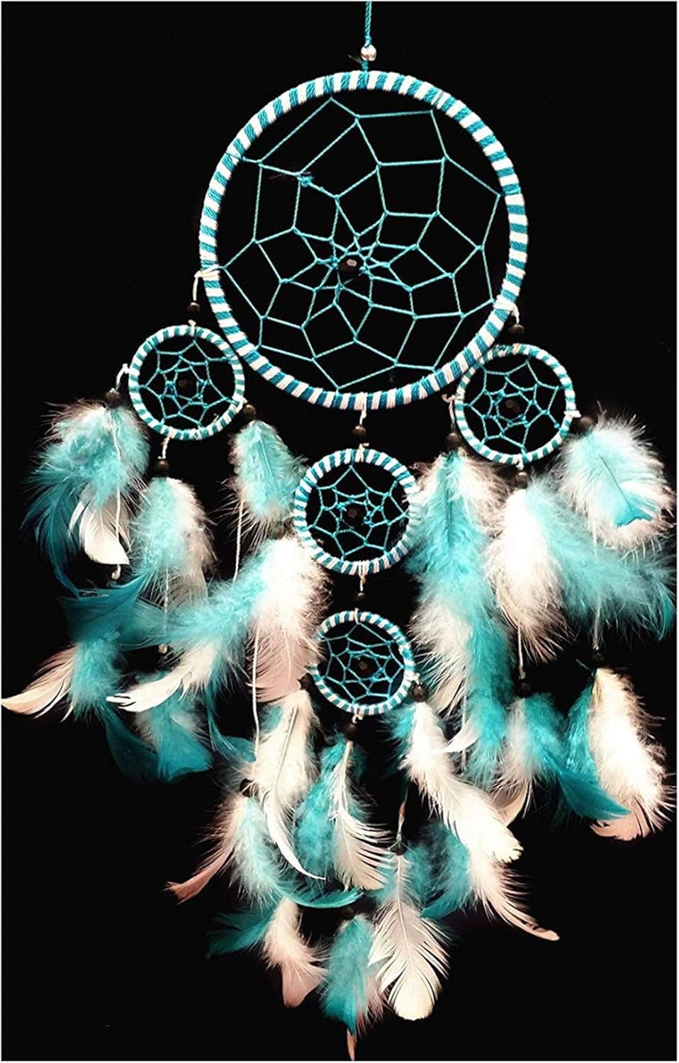 Betterdecor Handmade Dream Catcher with Feathers Wall Hanging Decoration (with a Bag)