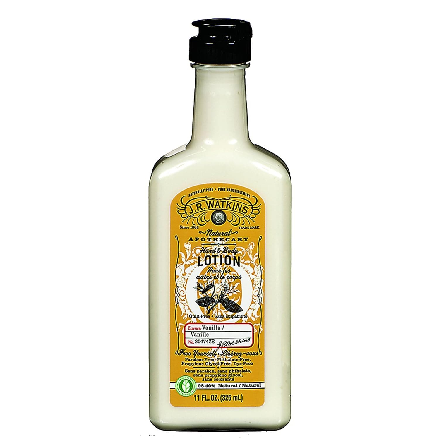 J. R. Watkins Hand and Body Lotion Vanilla - 11 fl oz