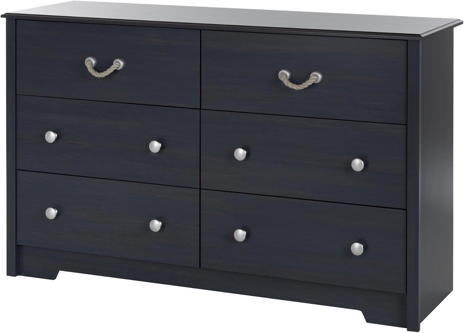 South Shore Aviron 6-Drawer Double Dresser, Blueberry, , 53.25 x 32.5 x 17