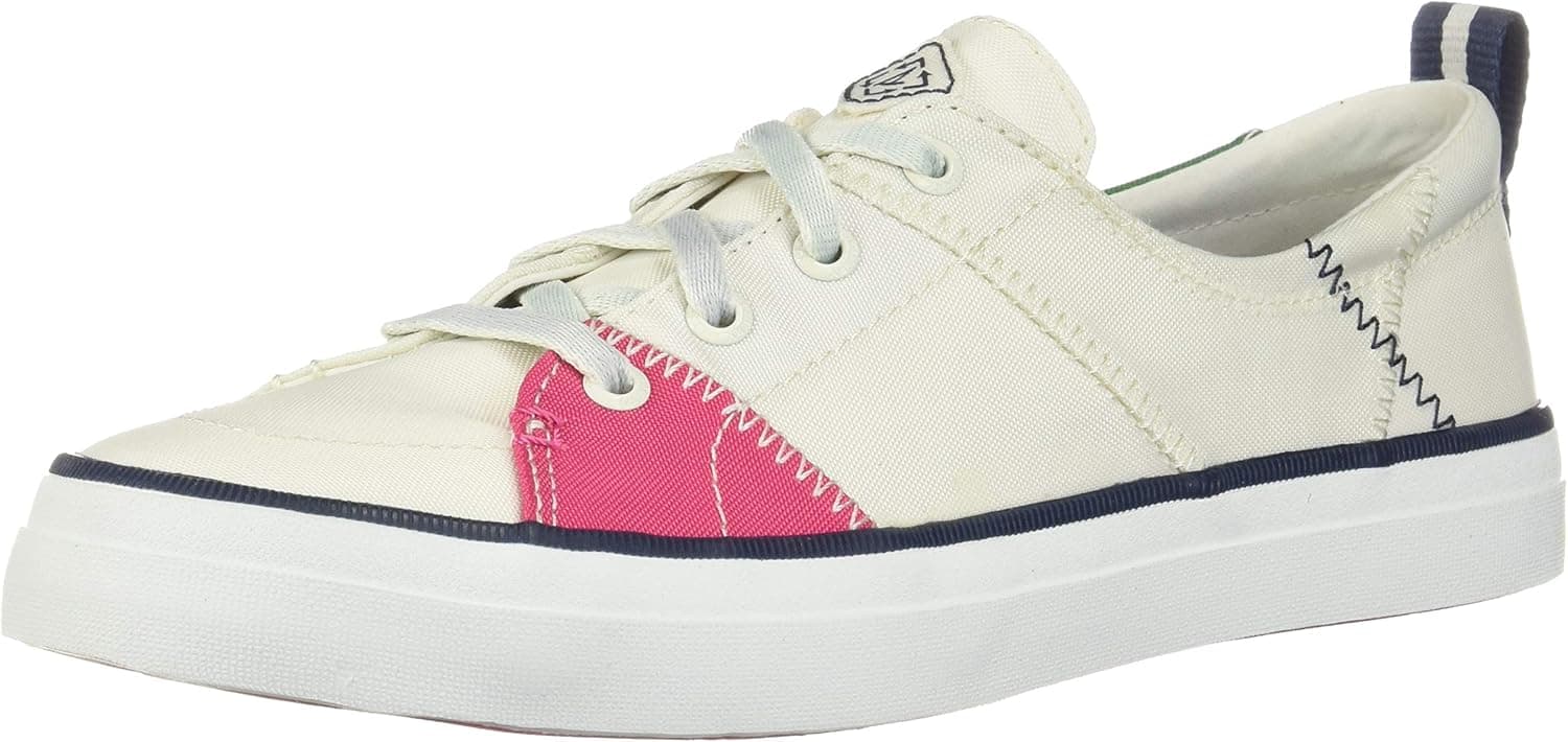 Sperry Unisex-Adult Crest Vibe Breton Stripe Sneaker