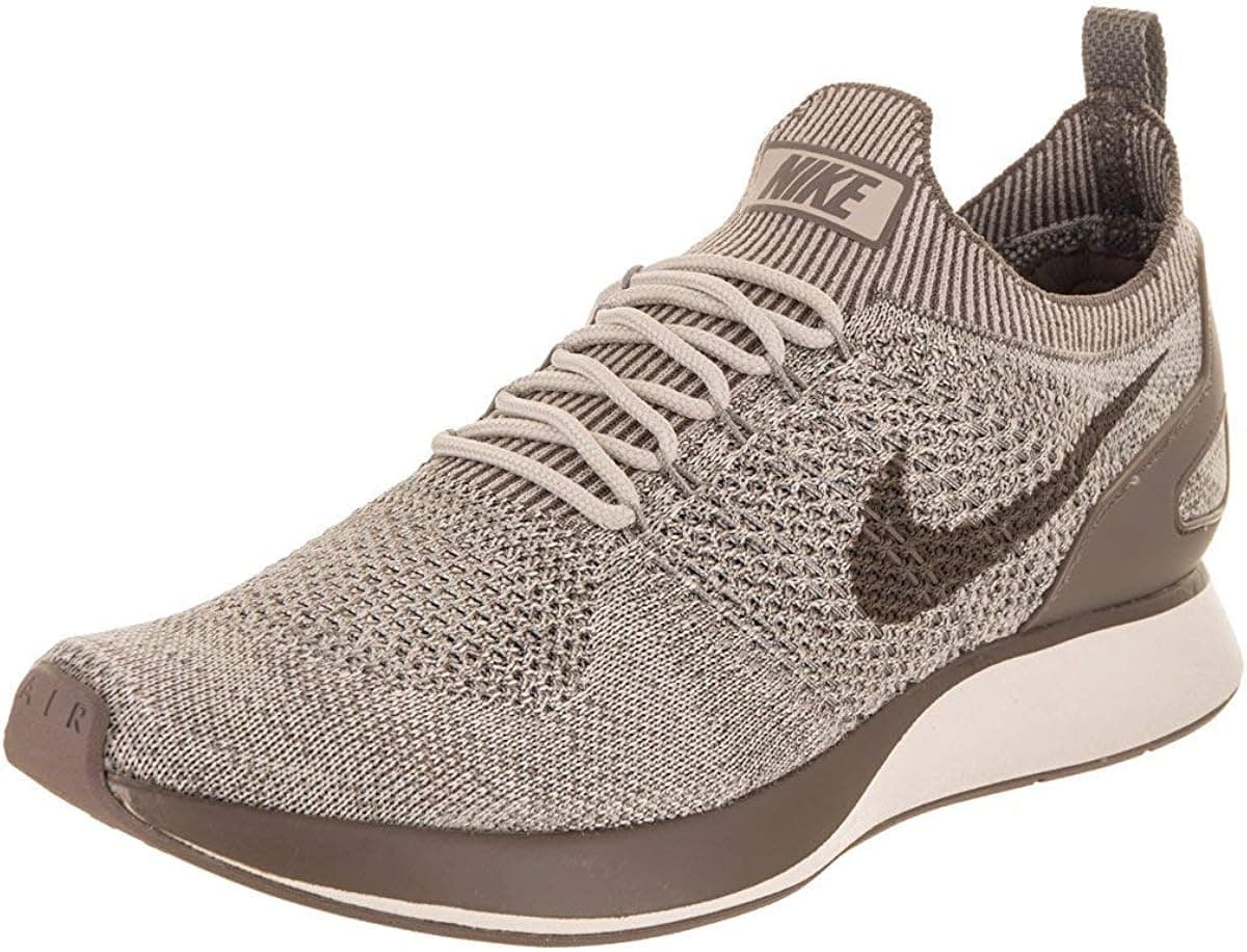 Nike Womens Free Rn Flyknit Fabric Low Top Lace, String/Dark Mushroom, Size 9.5