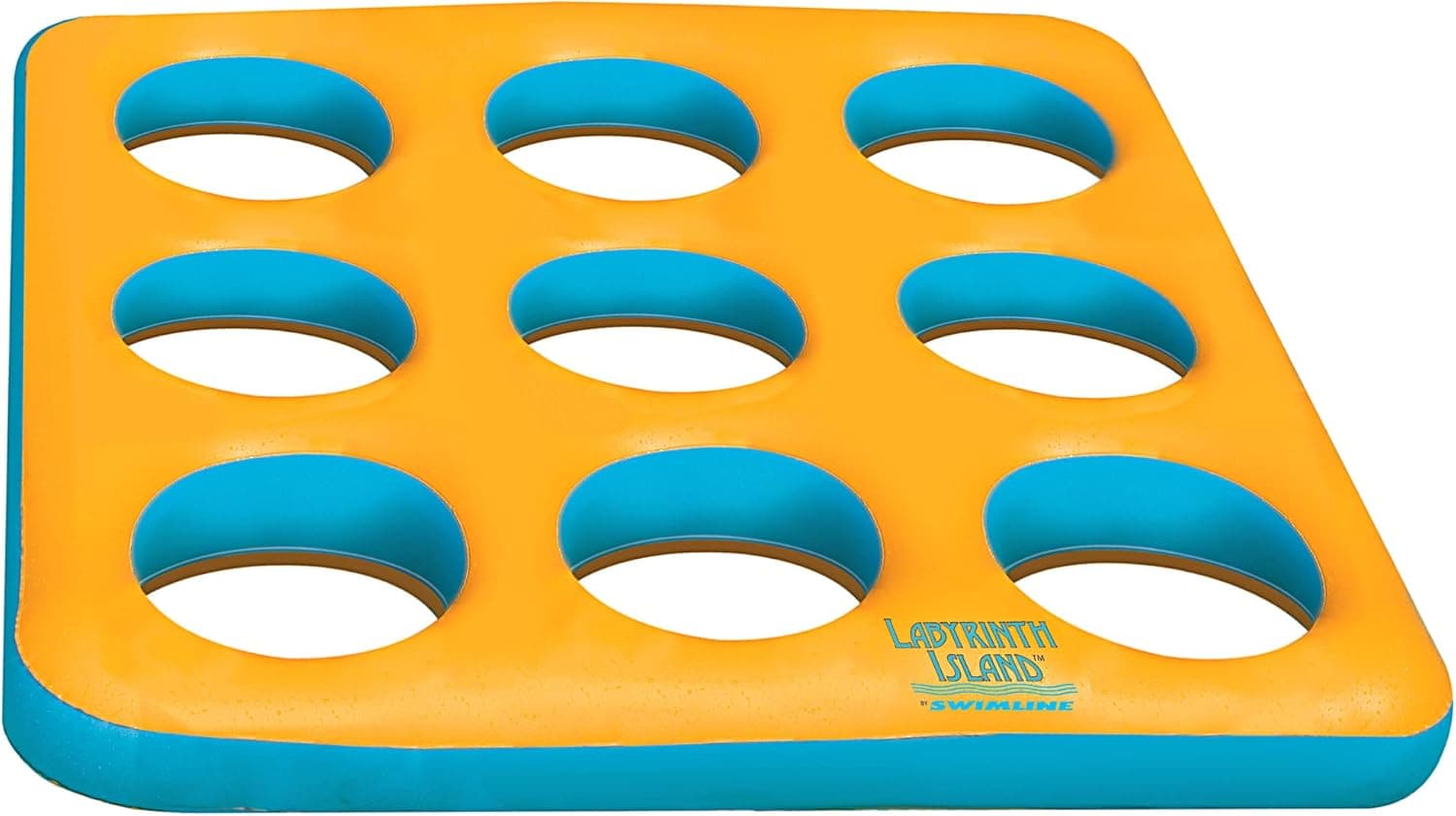 Swimline Giant Inflatable Giant Habitat Castle Pool Float Series for Kids and Adults Size Fits Up to 4 People | Floating Kingdom Raft Lounger Ice Cube Tiki Bar Pirate Ship for Pools Lakes Beach