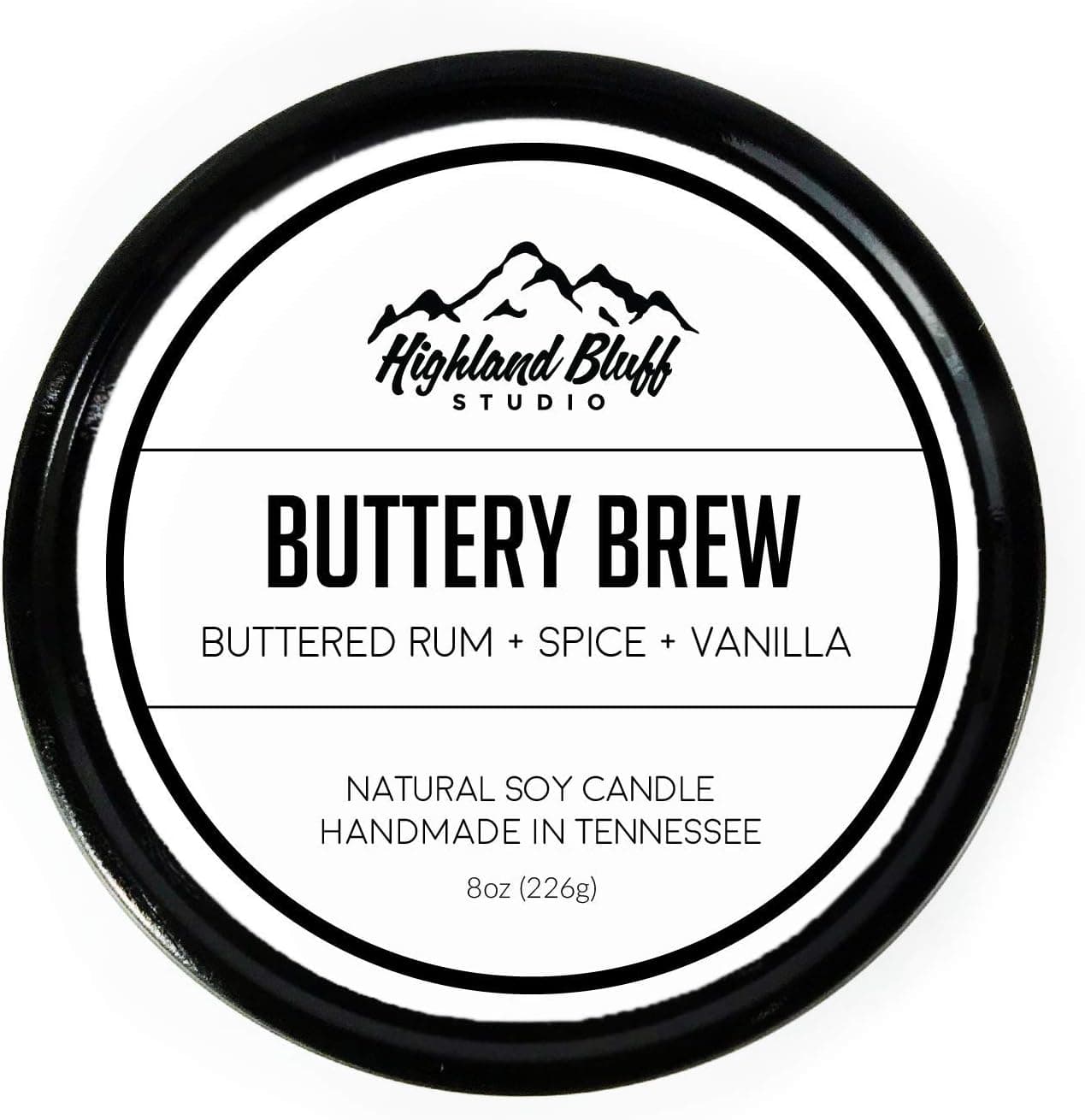 Buttery Brew Scented Tin Candle