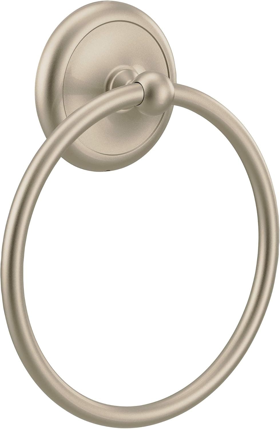 Moen BP5386SN Yorkshire-Towel Ring, Satin Nickel