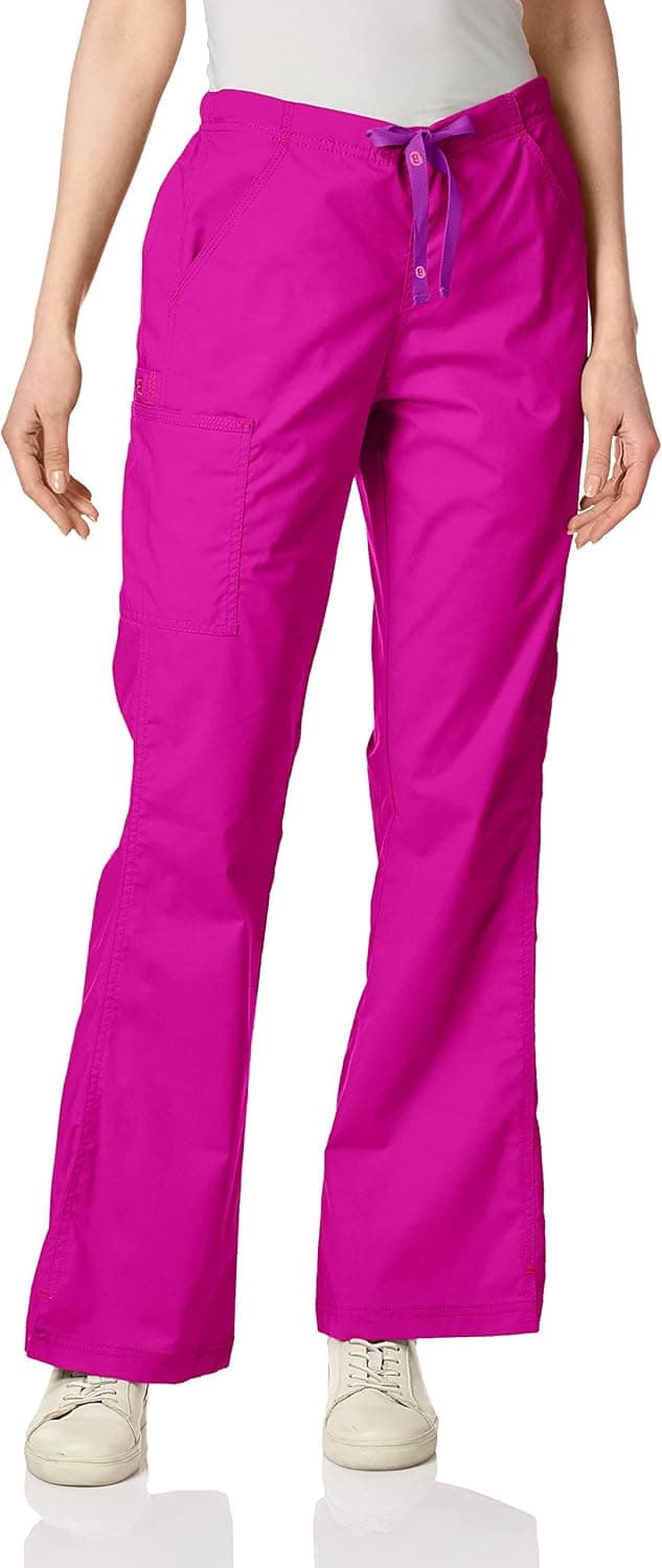 WonderWink Women's WonderFLEX Grace Flare Leg Cargo Pant
