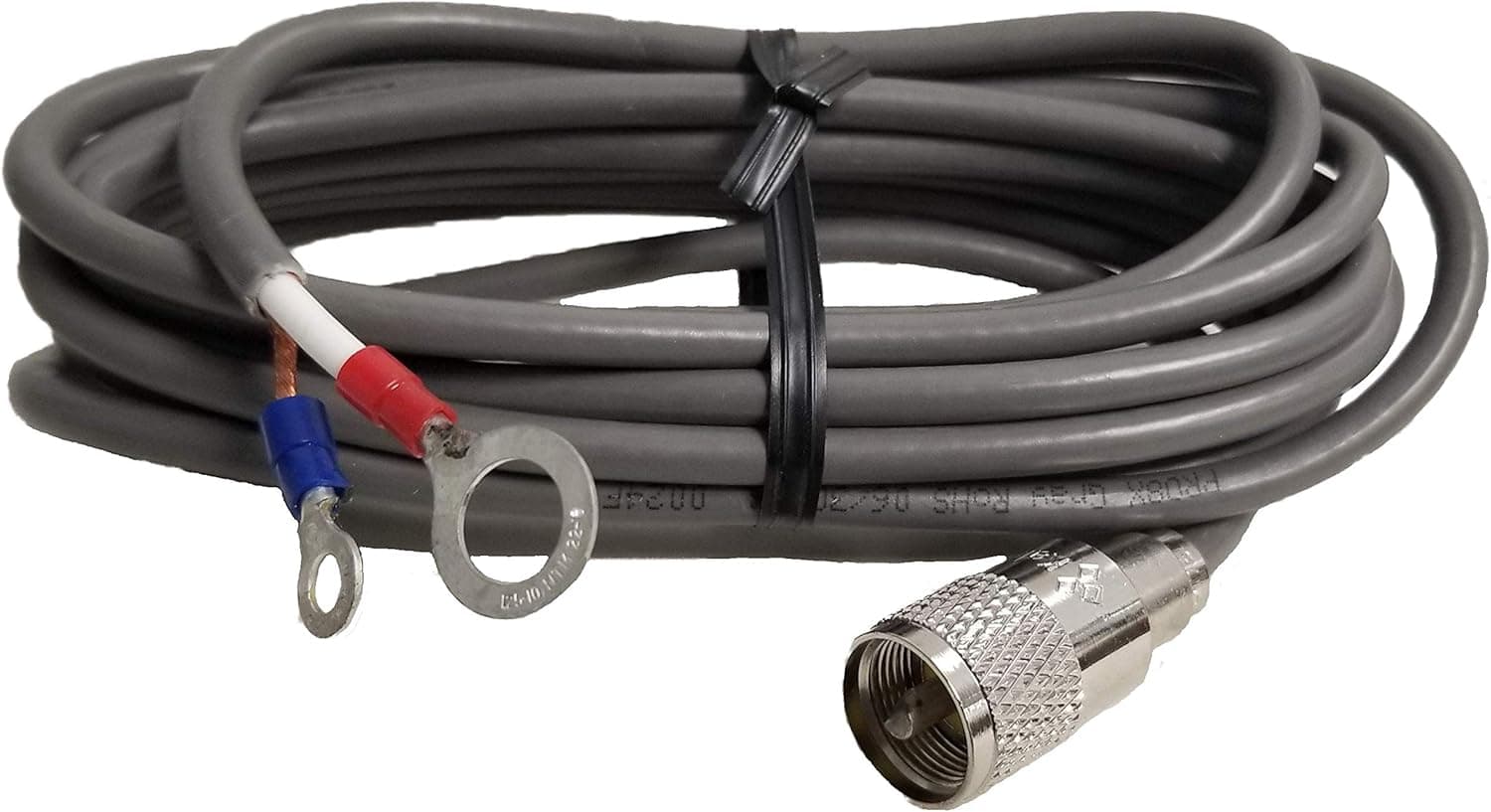 Procomm PL8X12 12 ft. Rg8X Cable With Lug Conn