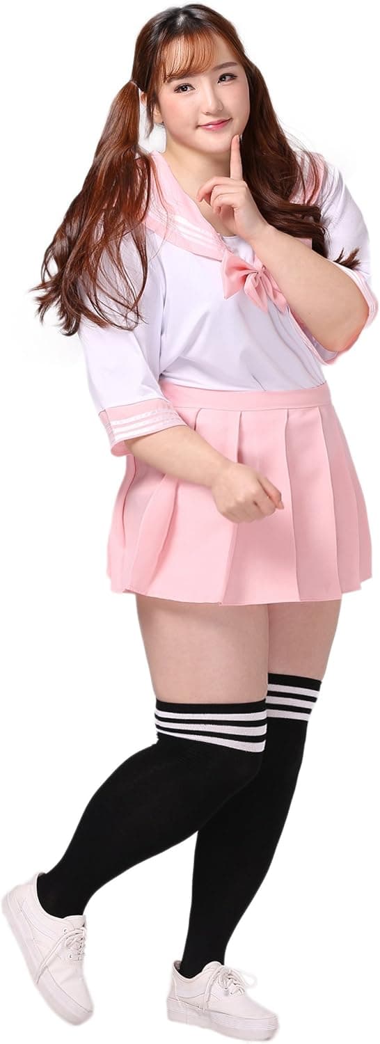 BS Anime School Uniforms [Plus size Sailor Suits] 1X-5X (14-32)