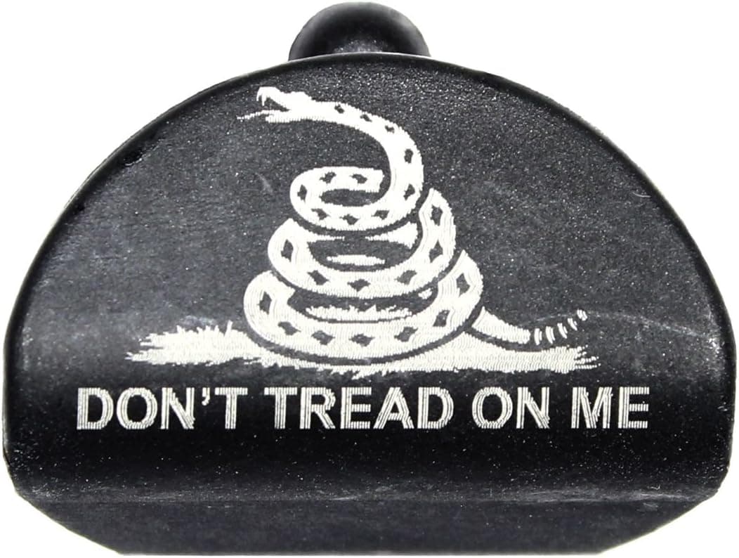 Sure Plug 1 Laser Engraved Gadsden - Designed for Gen 1-3 Glock 17, 19, 22, 23, 31, 32, 34, and 35.