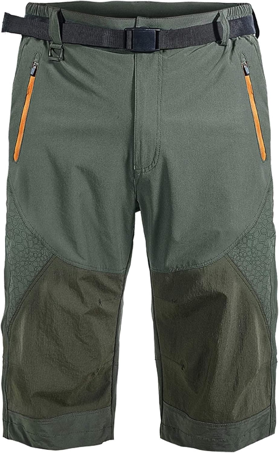 Mr.Stream Men's Classic Bermuda Beach Capri 3/4 Cropped Sweatpants Camping Quick Drying Casual Shorts