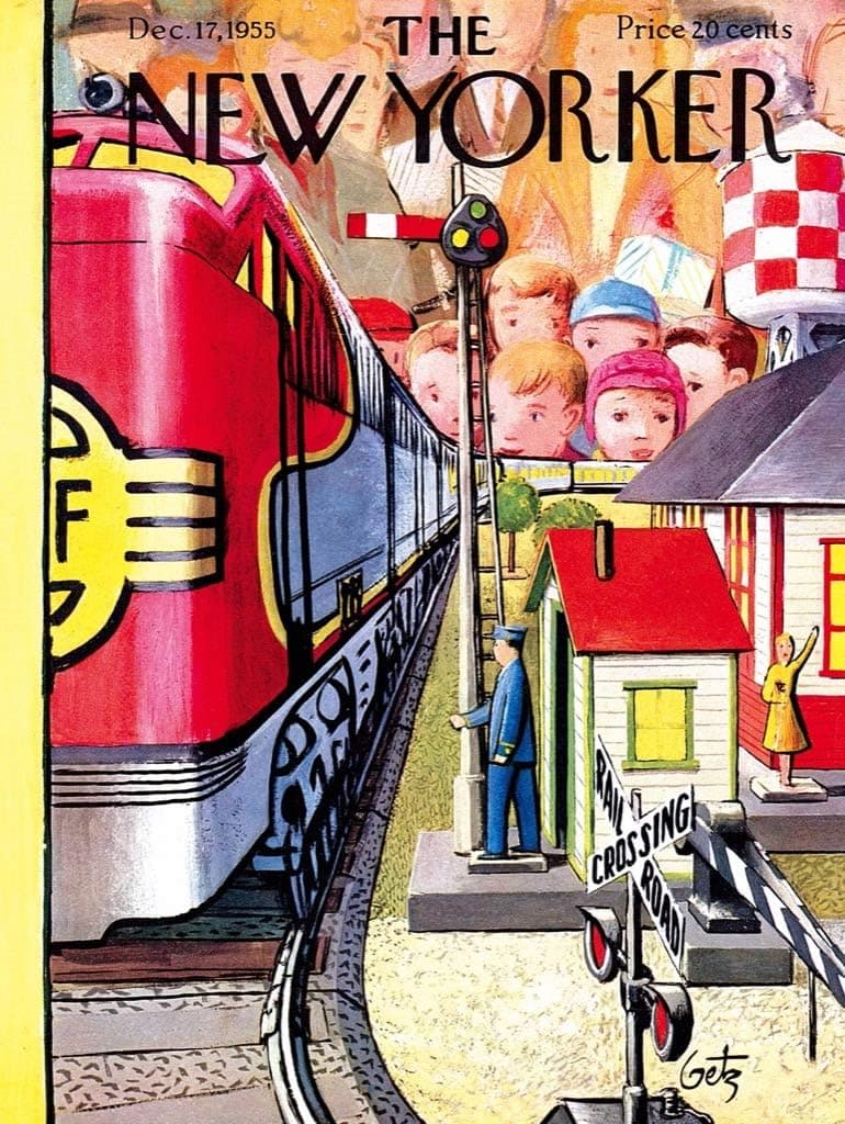 New York Puzzle Company - New Yorker Model Train - 500 Piece Jigsaw Puzzle