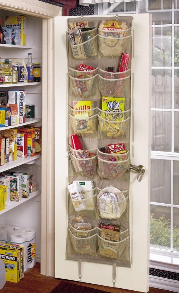 Jokari 24-Pocket Pantry Organizer, Taupe