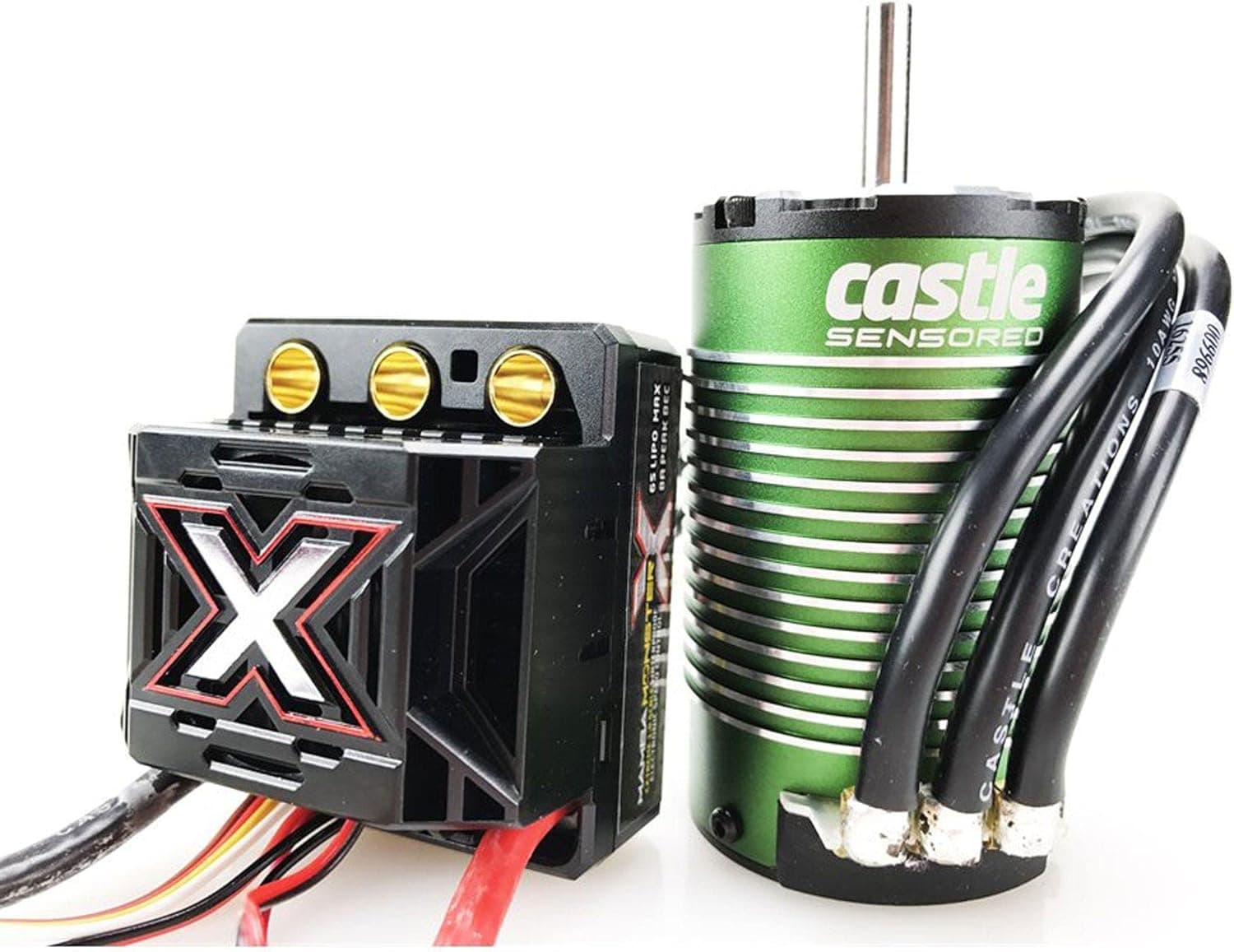 Monster X 25.2V ESC, 8A Peak BEC W/1512-1800KV SENSORED Motor