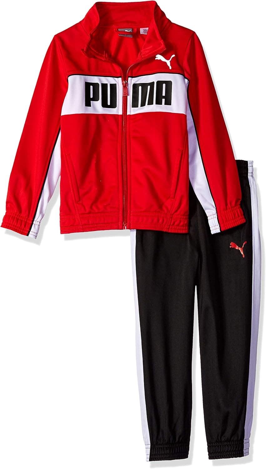 PUMA Little Boys' Tricot Pant Set