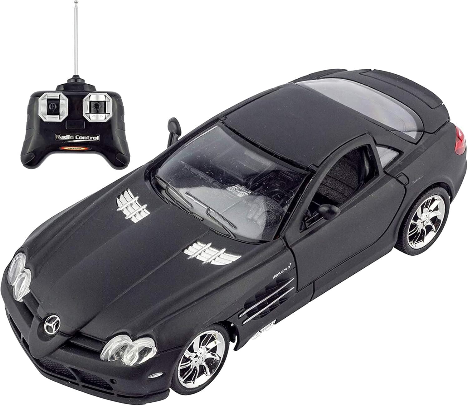 Liberty Imports Mercedes Benz SLR McLaren RC Radio Remote Control Car 1:24 Scale (Black)