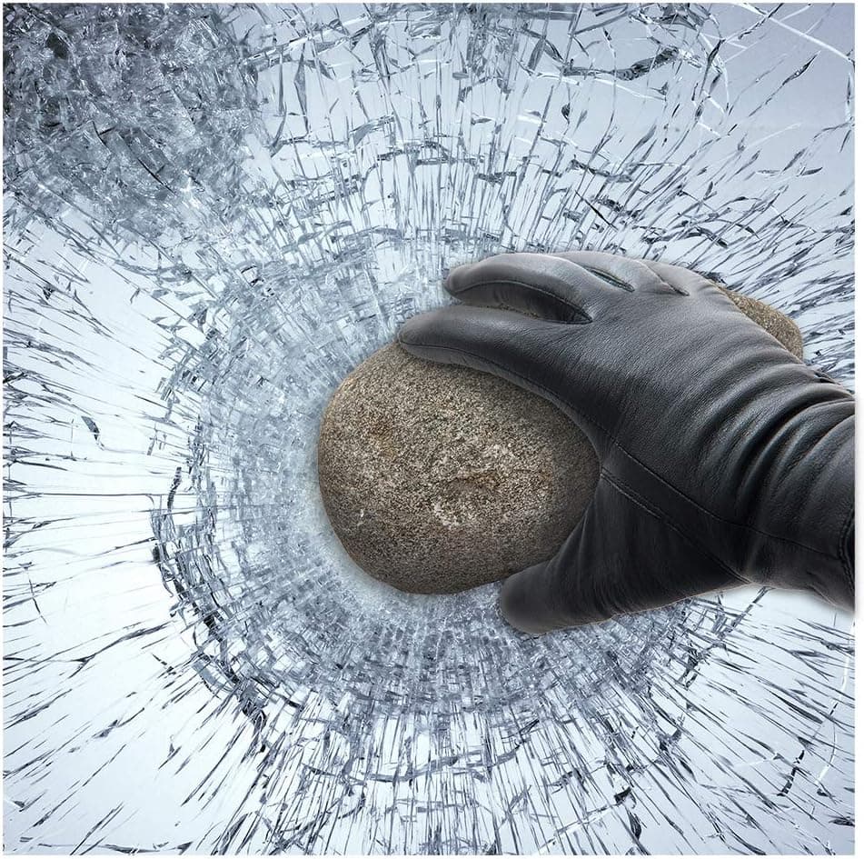 BDF S4MC Window Film Security and Safety Clear 4 Mil (36in X 24ft)
