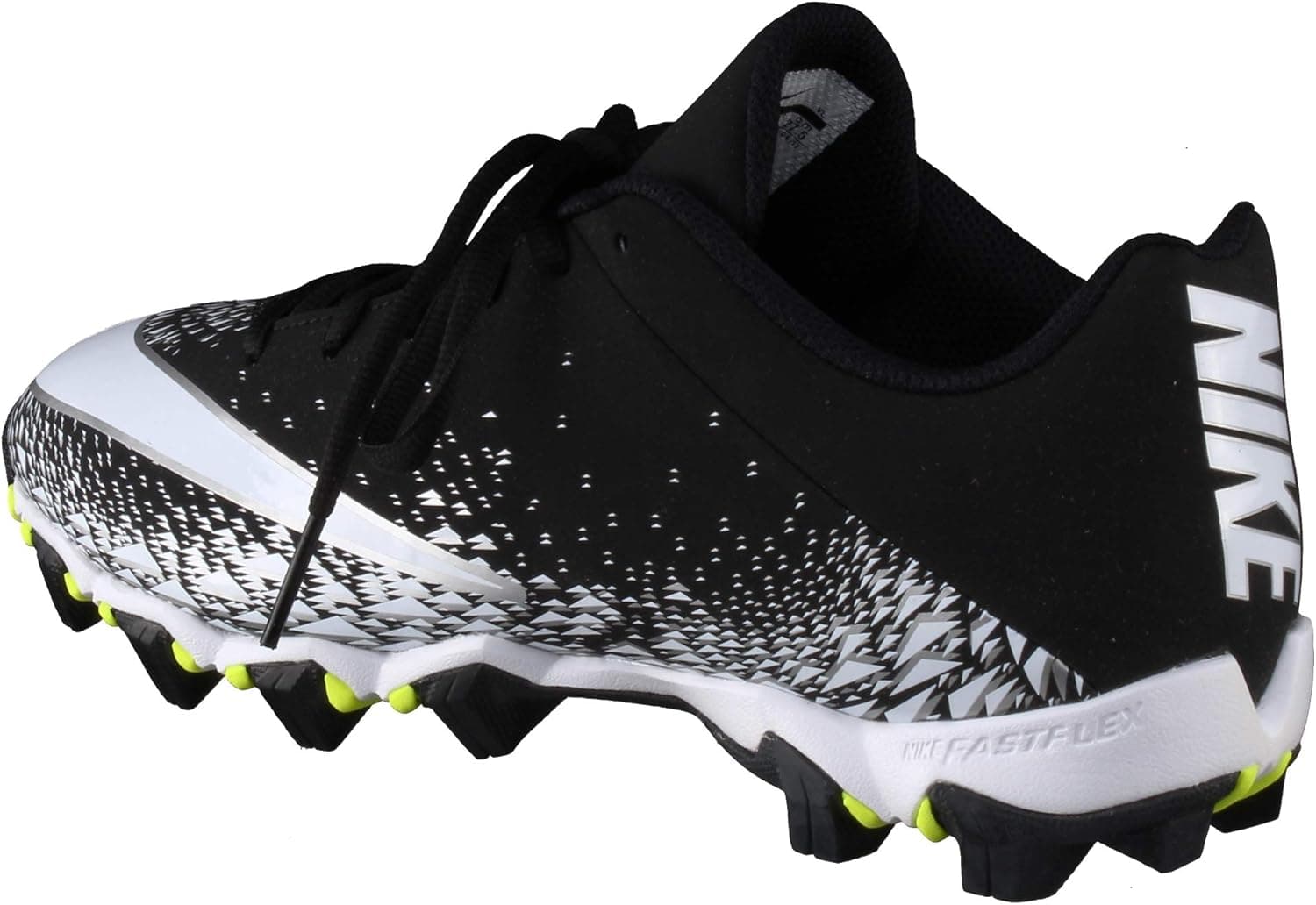 Nike New Men's Vapor Shark 2 Football Cleat Black/White 14 83391 001