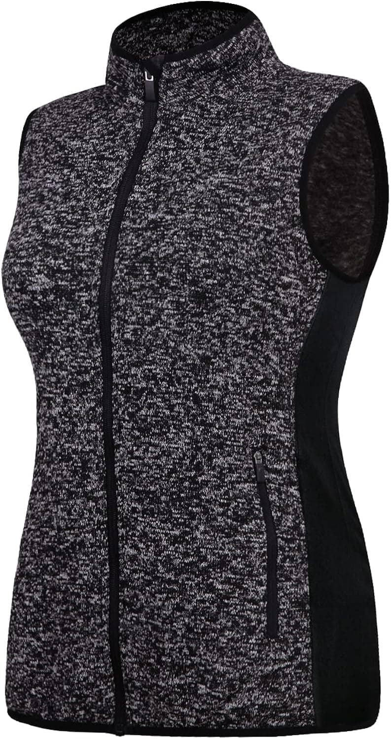 ANIVIVO Golf Vests for Women Thermal Sleeveless Vests Outerwear with Pockets& Women Fleece Vest Lightweight