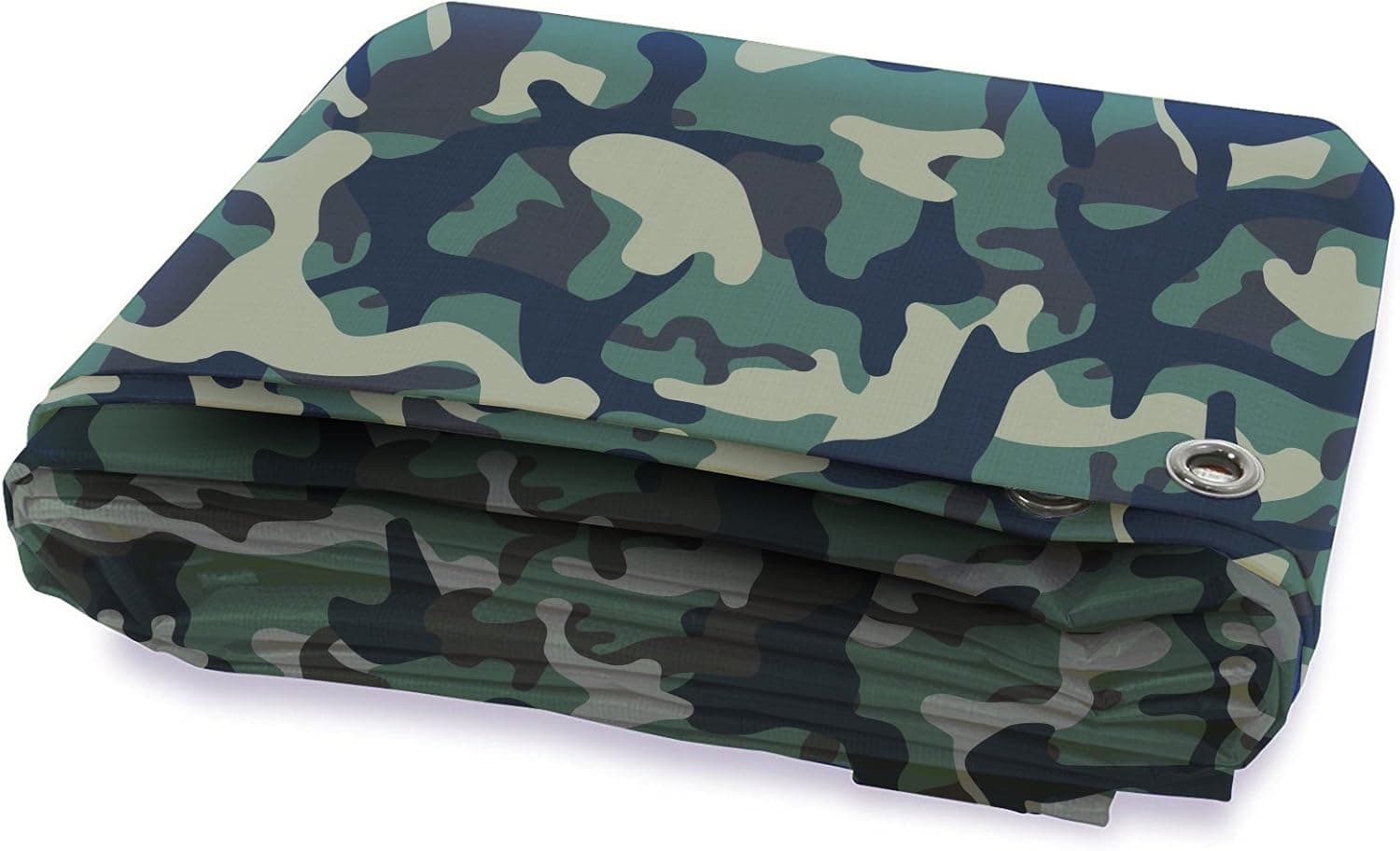 Heavy Duty Tarps - 6 Mil - Camo - 8' x 10'
