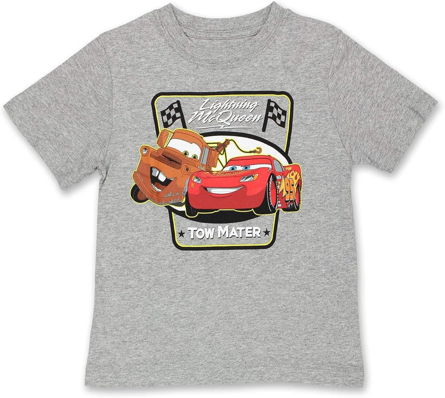 Disney Cars Tow Mater Toddler Boys Short Sleeve T-Shirt Tee