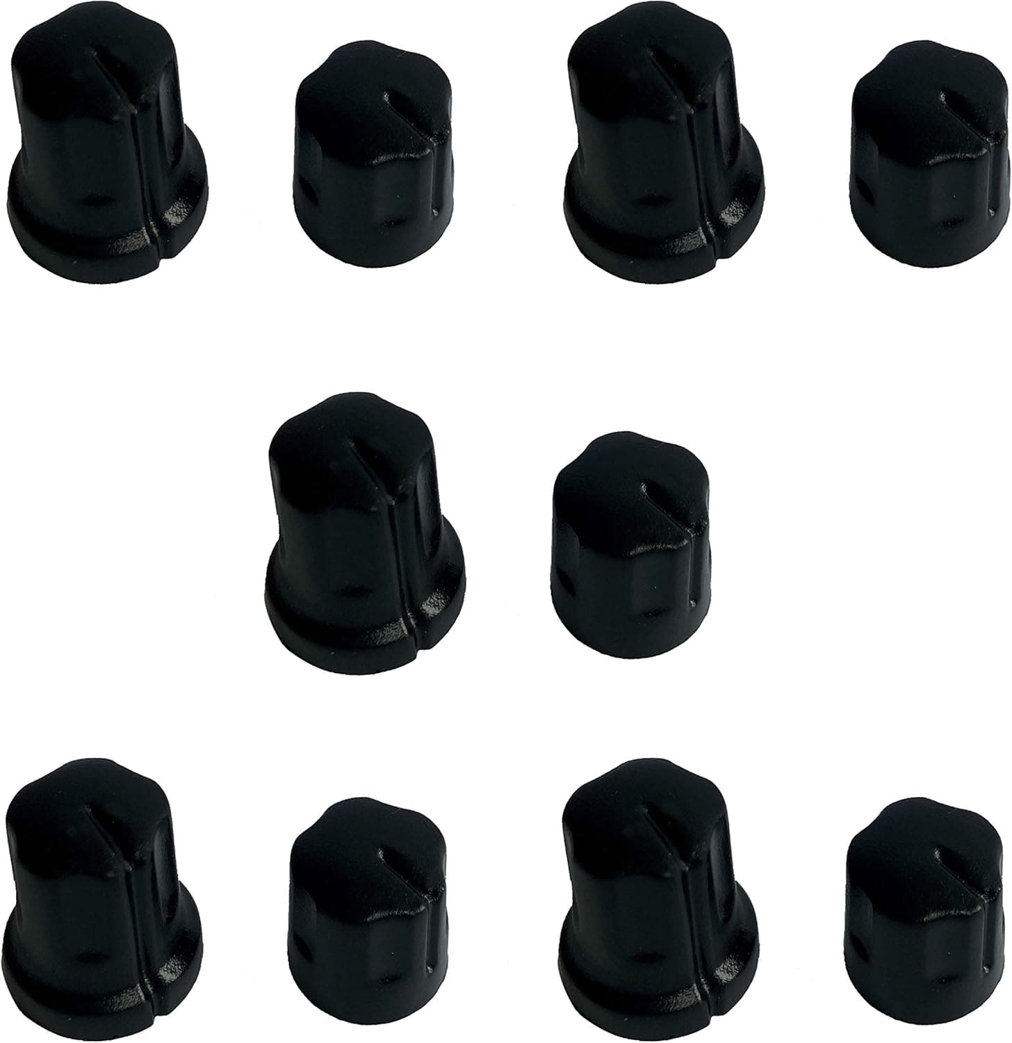 DUCENTER 5 x Volume Control knob and Channel Selector Knob for Motorola GP300 GP88 Two-Way Radio Replacement Button Cap
