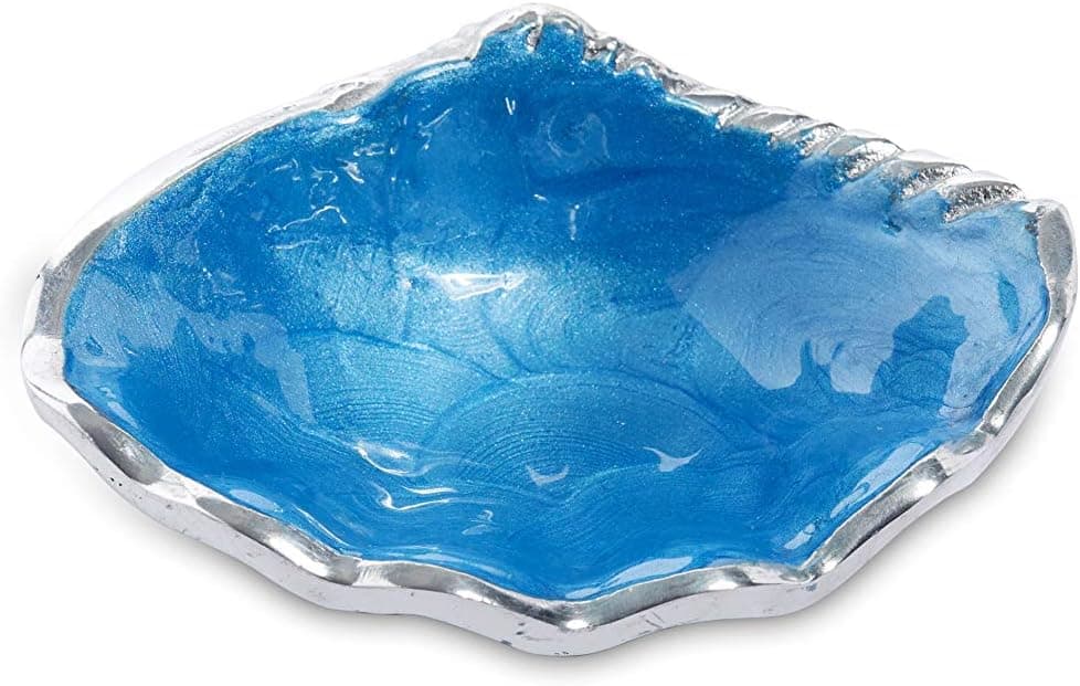 Julia Knight Tahitian Clam Petite Bowl, 5-Inch, Azure, Blue