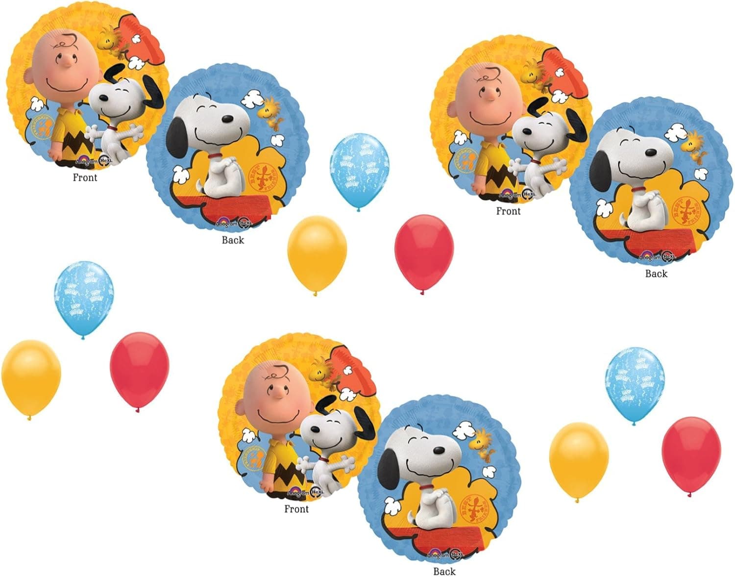 Peanuts Charlie Brown Balloons Decoration Supplies Party Snoopy