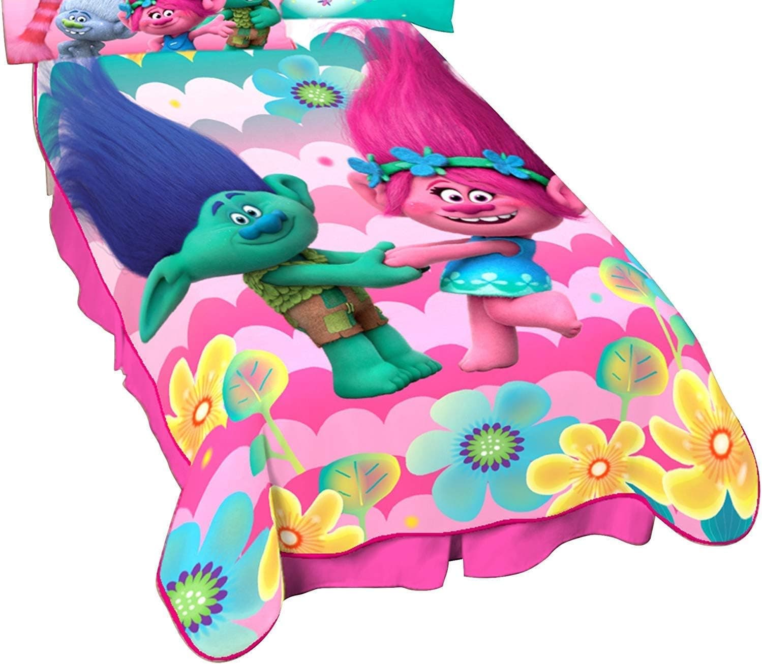 Kids Warehouse Throw Blankets Trolls BFF