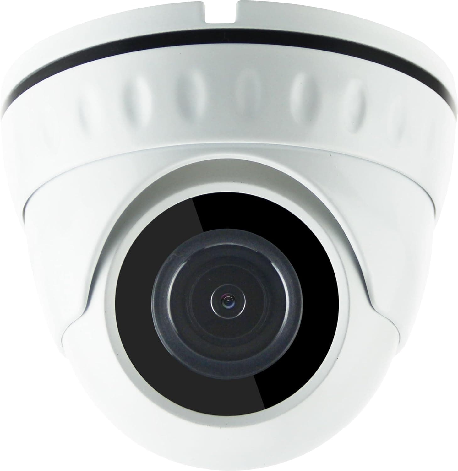 HDView Starlight WDR 2.4MP 4-in-1 HD (TVI/AHD/CVI/960H) 1080P Outdoor SONY Starvis Back-illuminated Sensor Wide Angle 2.8mm Fixed Lens IR Cut Filter Turbo Platinum Eyeball Dome Camera White