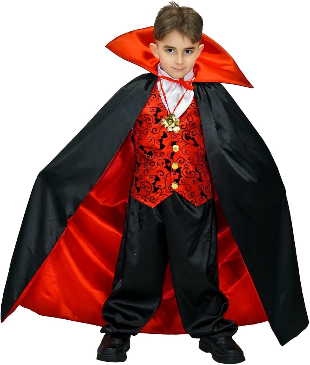 flatwhite Chlidren Deluxe Gothic Vampire Costumes