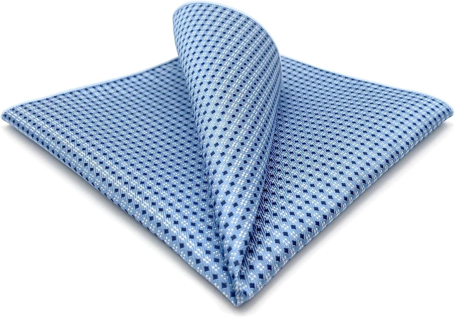 S&W SHLAX&WING Dotty Mens Pocket Squares Blue Red Green Dots