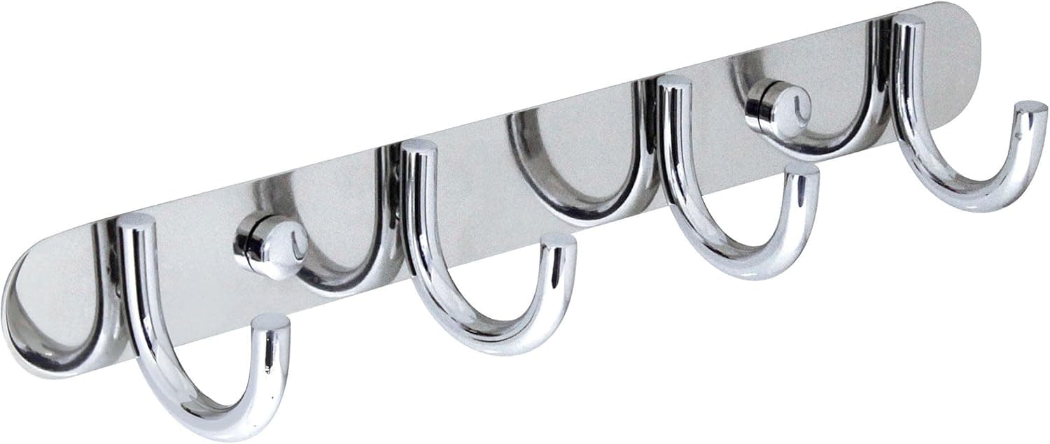MODONA 1154-A Four Pronged Robe/Towel Hook with Concealed Screws
