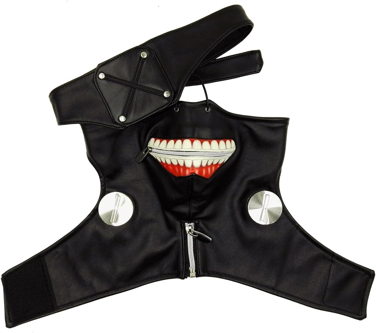 Another Me Tokyo Ghoul Season 1 Black Zipper Mask Party Cosplay Prop High Quality