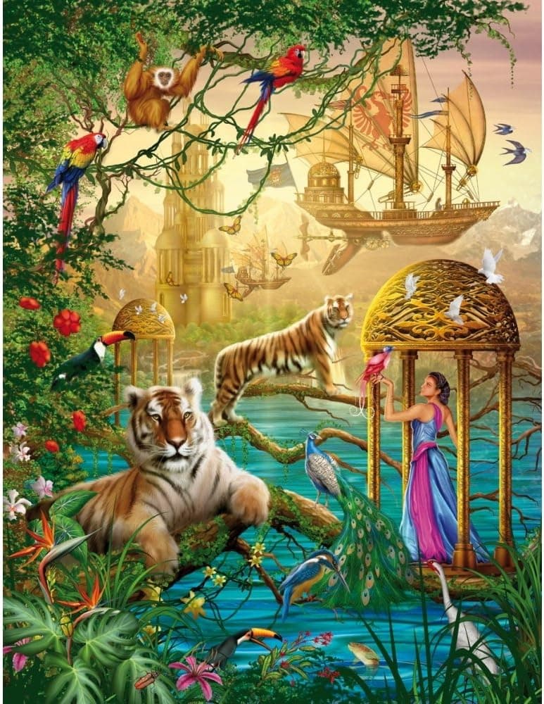 Shangri-la Summer Special Effect Holographic 1000 Piece Puzzle