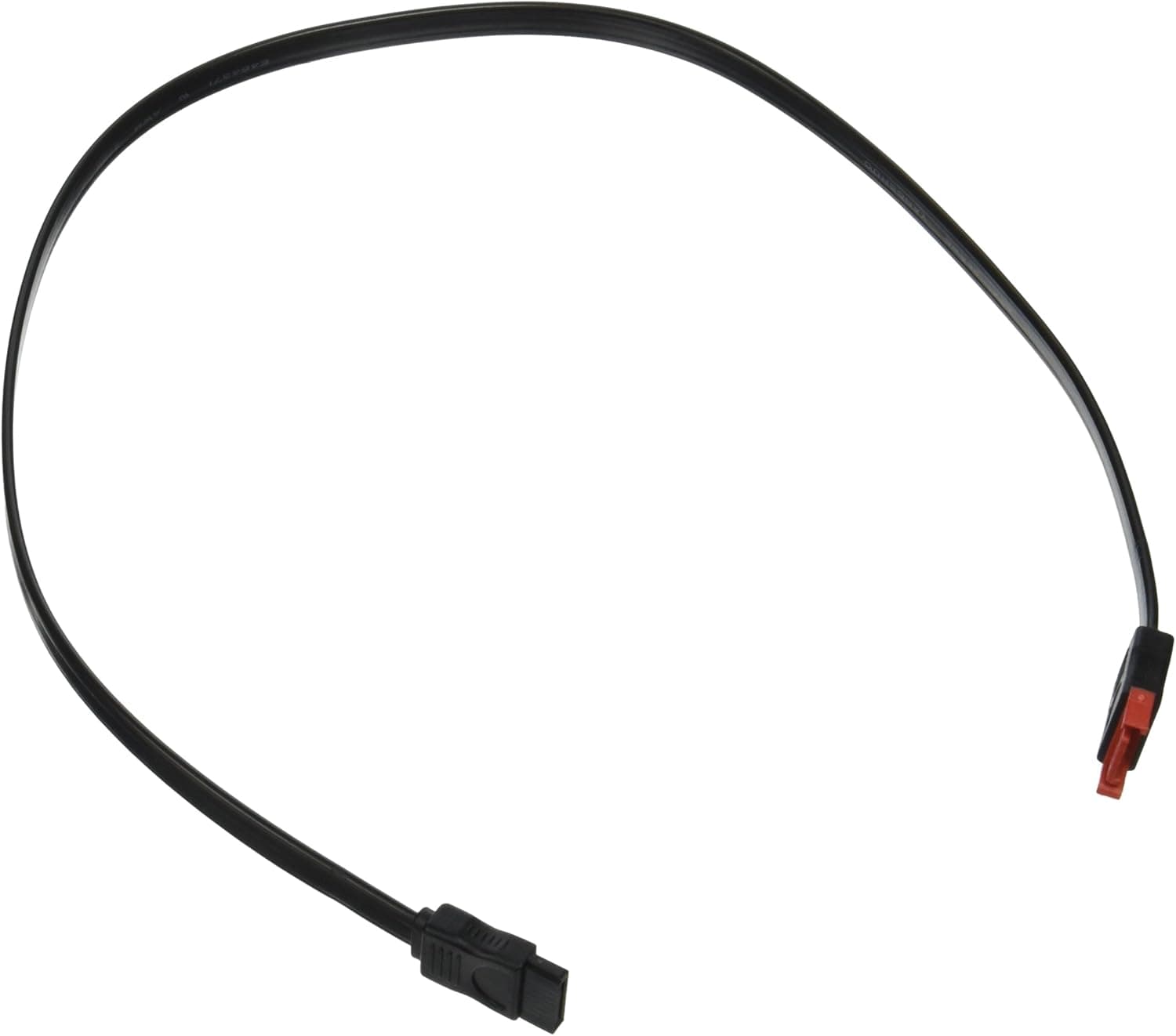 Monoprice SATA Serial ATA Extension Cable - 1.5 Feet - Black | with 7-pin SATA Port Male to Female, 3Gbps Data Transfer