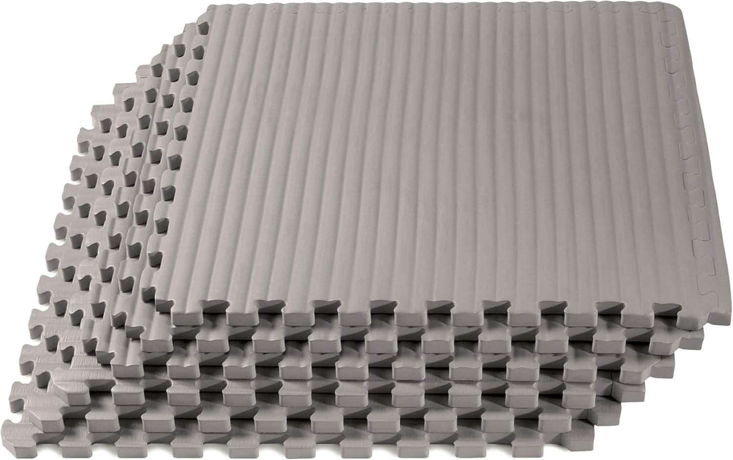 We Sell Mats Martial Arts EVA Foam Exercise Mat, Tatami Pattern, Interlocking Floor Tiles for Home Gym, MMA, Anti-Fatigue Mats, 24”X 24”, 3/4 Inch Thickness, Multiple Colors Available