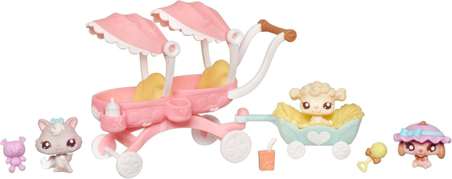 Littlest Pet Shop Babies Themed Pack - Sunny Stroll With Babies