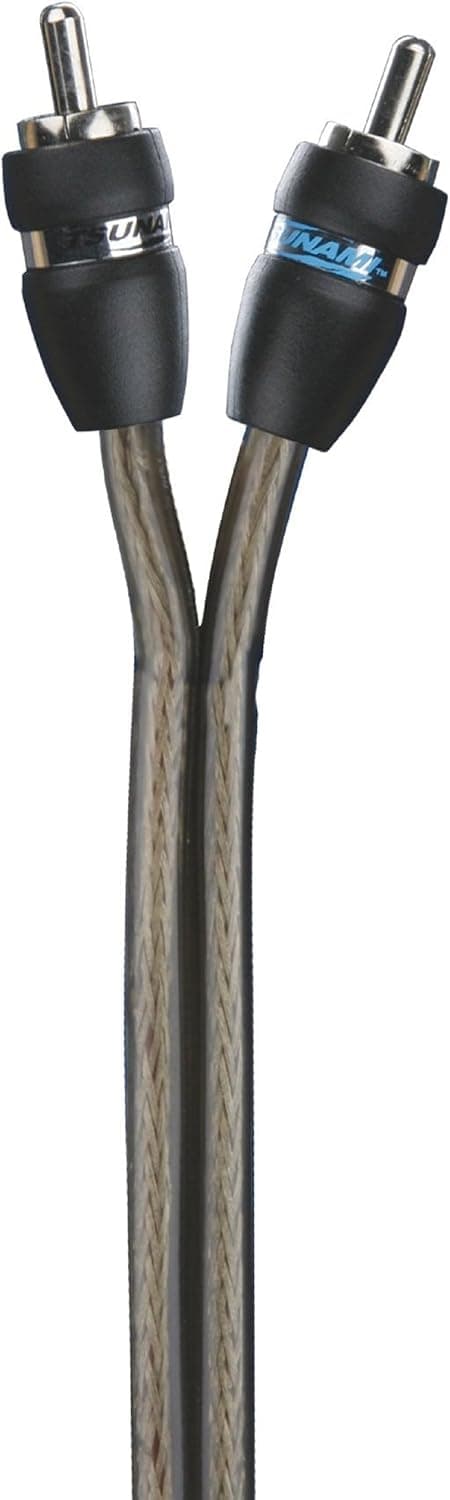 Tsunami RCA701-1.5 701 Series RCA Male to Male Cable-1.5 feet, Gray (Discontinued by Manufacturer)