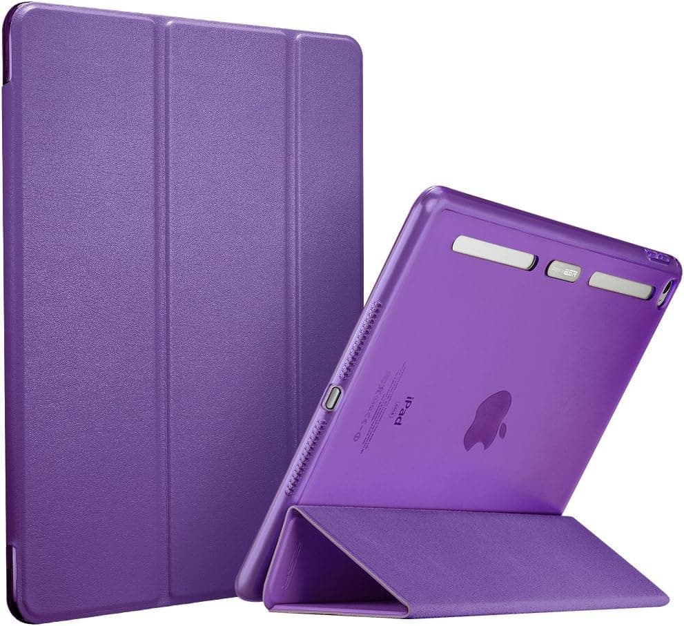 ESR iPad Mini 4 Case, [Corner/Bumper Protection] Smart Cover Case with Soft TPU Bumper and Auto Wake/Sleep Function Compatible for iPad Mini 4 2015 Version (Violet)?