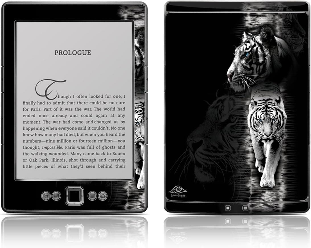 Decalgirl Kindle Skin - White Tiger