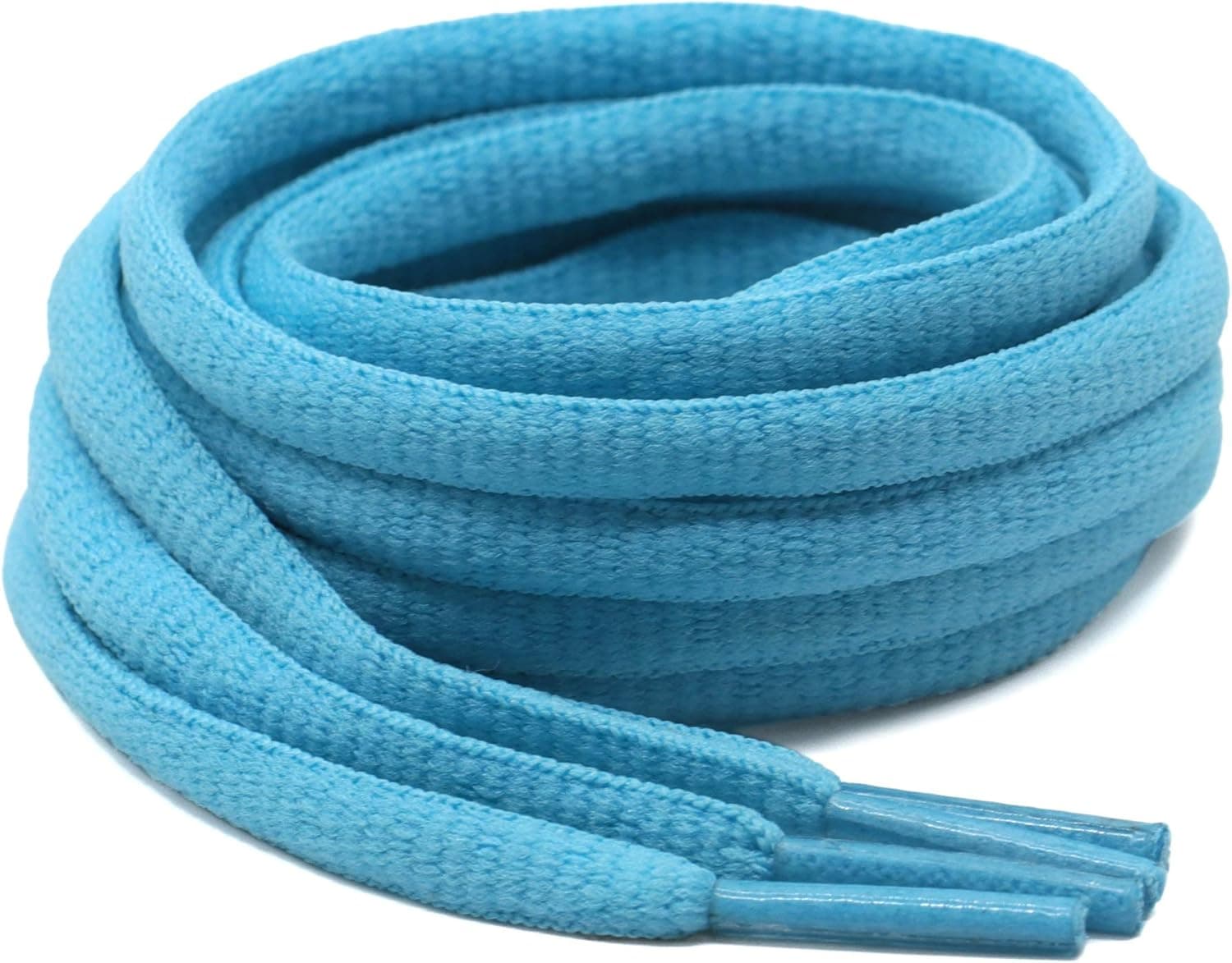 DELELE 2Pair Oval Shoes laces 42 Colors Half Round 1/4" Athletic ShoeLaces for Sport/Running Shoes Shoe Strings