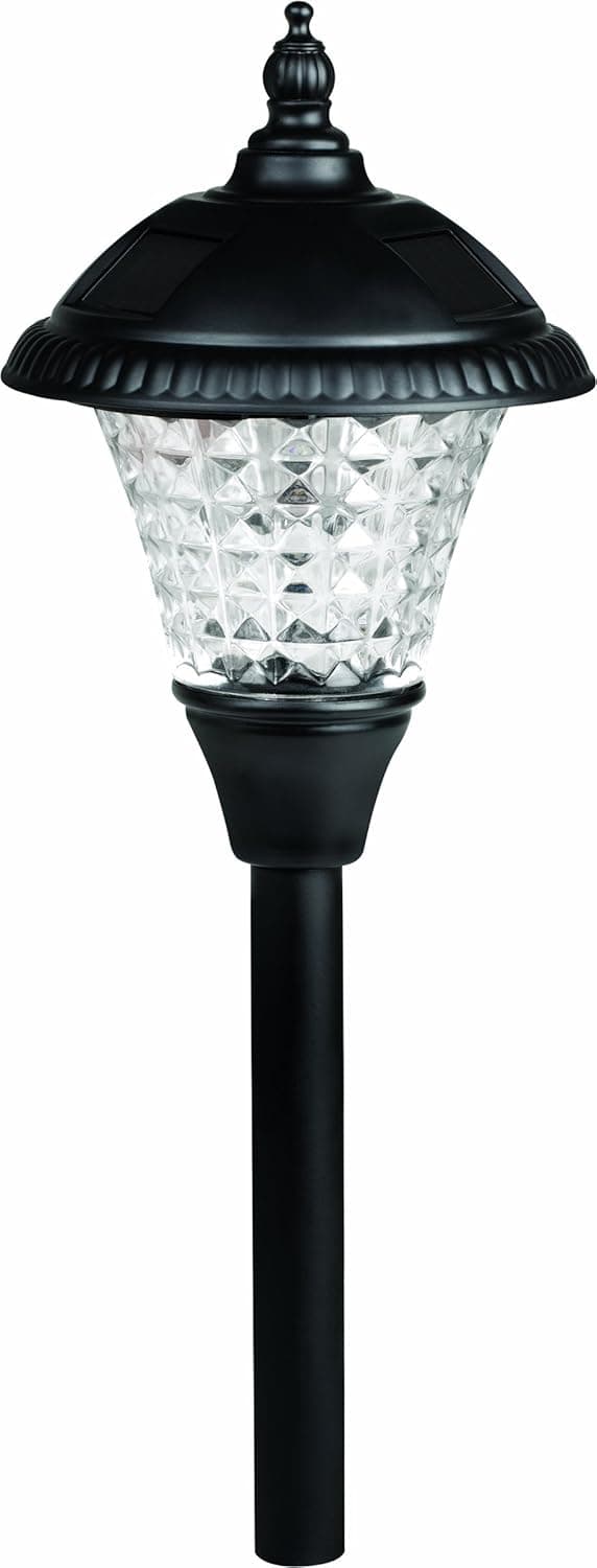 Westinghouse 351104-08R Clifton Solar Pathlight, Black Finish, 4-Piece Set
