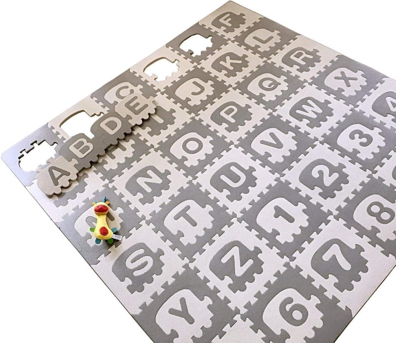 LACALA Puzzle Play Mat for Kids and Baby's to Train and Learn Numbers/Letters