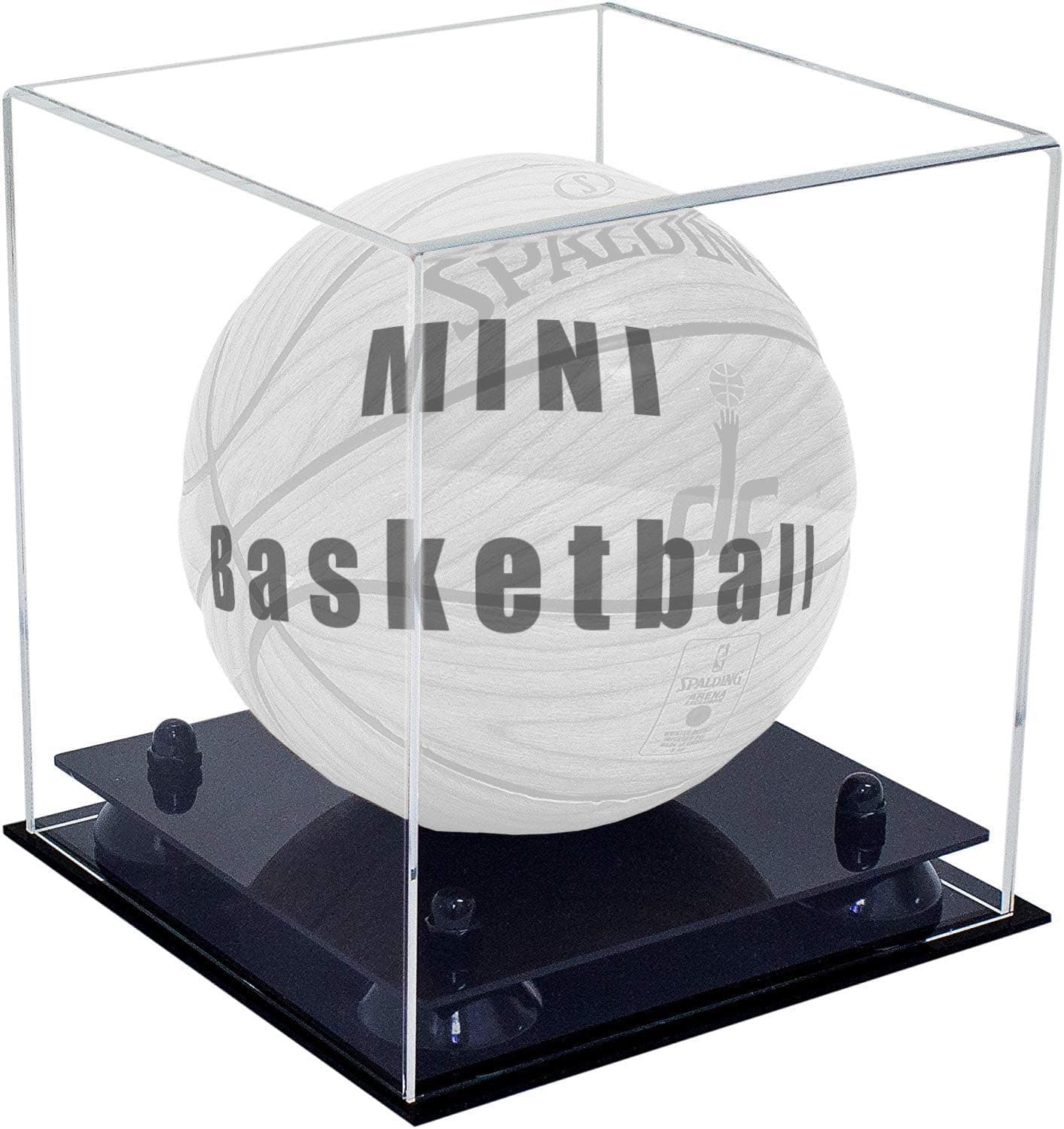 Better Display Cases Acrylic Mini - Miniature (not Full Size) Basketball Display Case