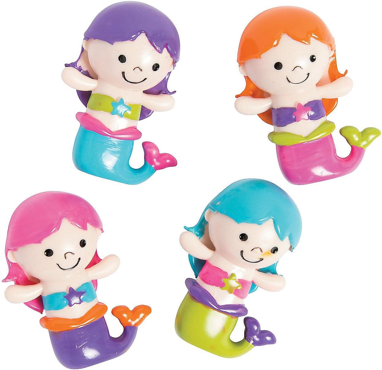 Mermaid Characters - Toys - Character Toys - Misc Character Toys - 12 Pieces