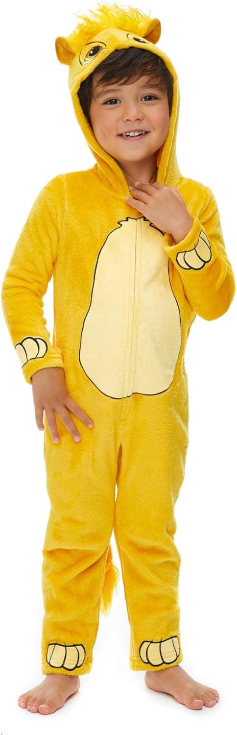 Disney Lion King Simba Zip Up Cosplay Coverall Newborn to Infant