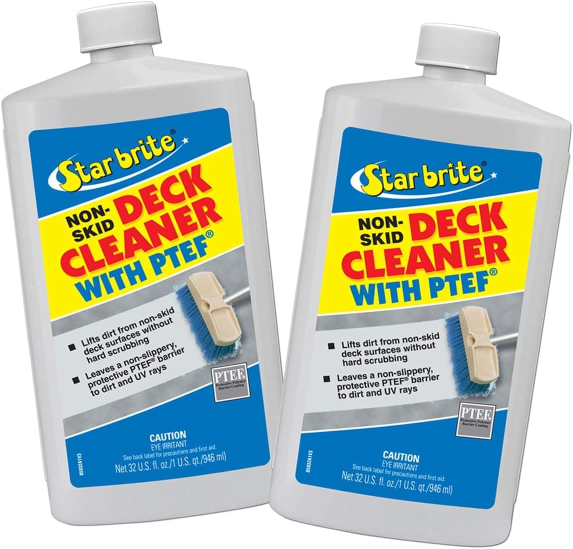 STAR BRITE Starbrite 85932 Non-Skid Deck Cleaner W/PTEF 32 oz (2 Pack Deal)