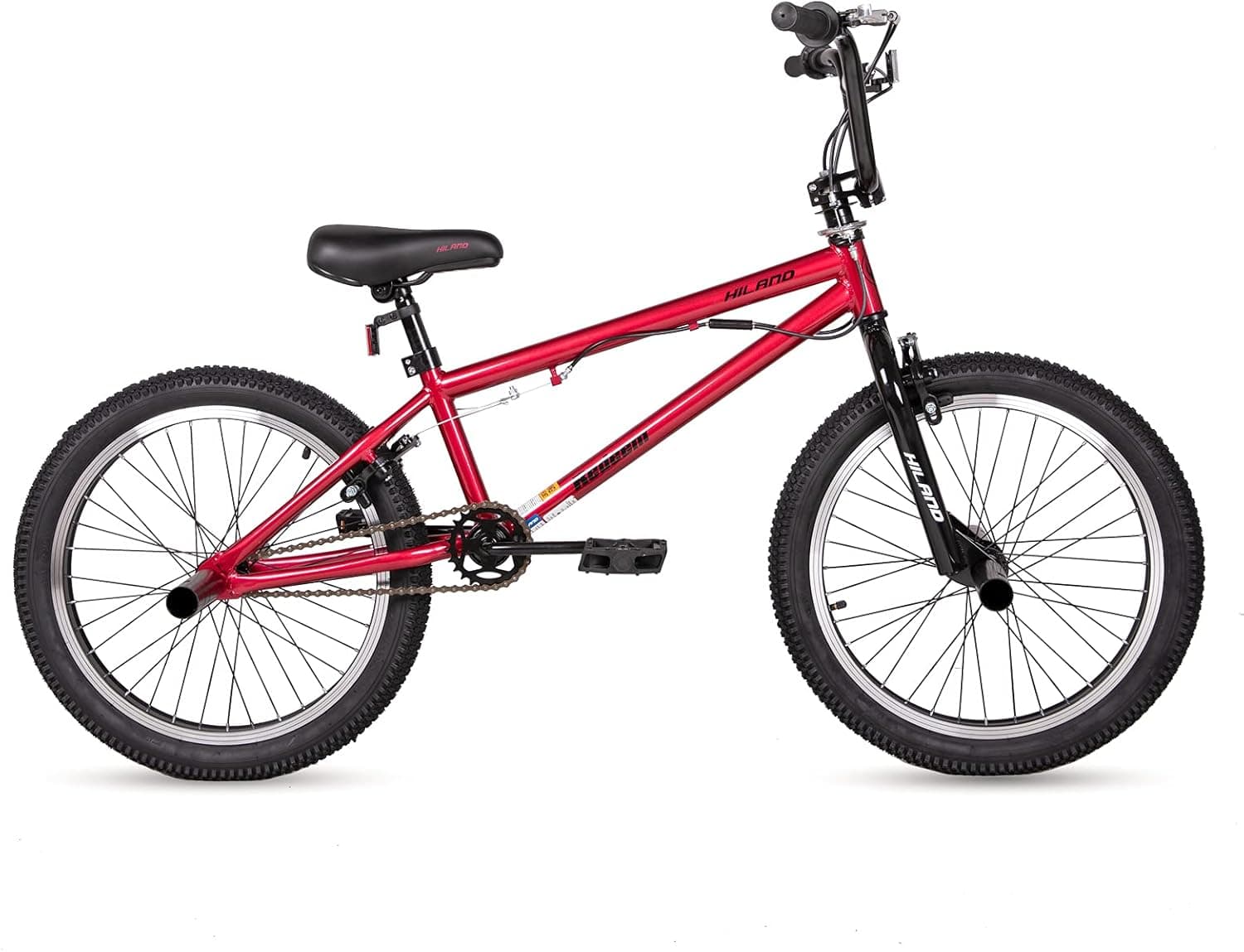 Hiland 20 inch Freestyle Kids BMX Bike,Beginner-Level to Advanced Riders with 360 Degree Gyro & 4 Pegs, Kids' Bicycles for Boys,Girls Multiple Colors