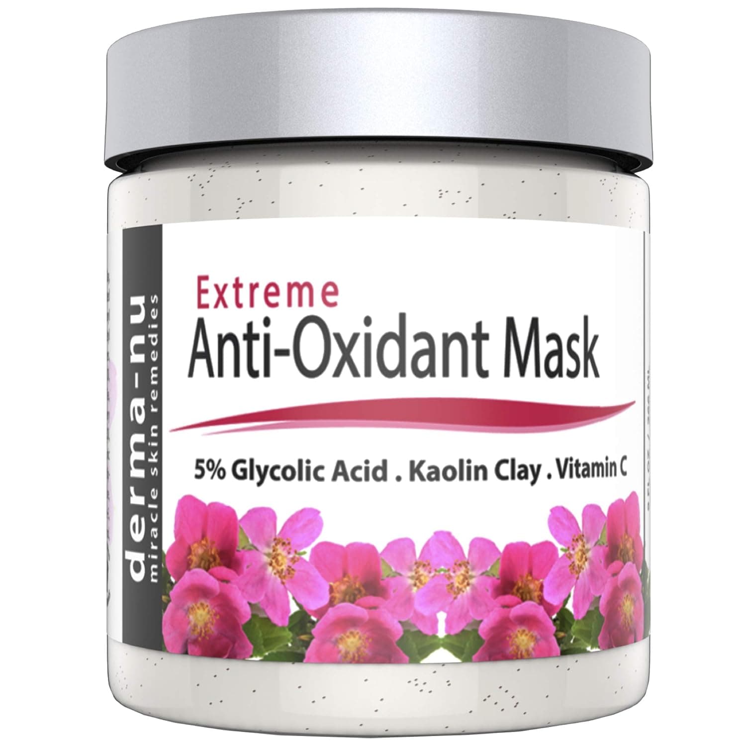 BEST GLYCOLIC ACID FACIAL MASK to reduce wrinkles, blemishes, blackheads & pore minimizer. Premium Deep Cleansing Beauty Treatment for all skin types. All Natural & Organic Green Tea, Vitamin C & Aloe